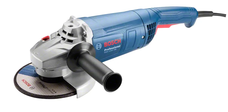 Esmerilhadeira Bosch Professional GWS 2200-180 com disco de 7 polegadas