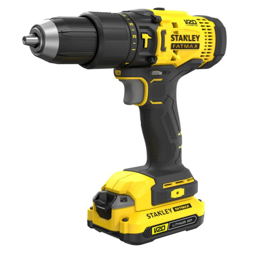 Parafusadeira e furadeira de impacto Stanley SCD711C1K 20 V