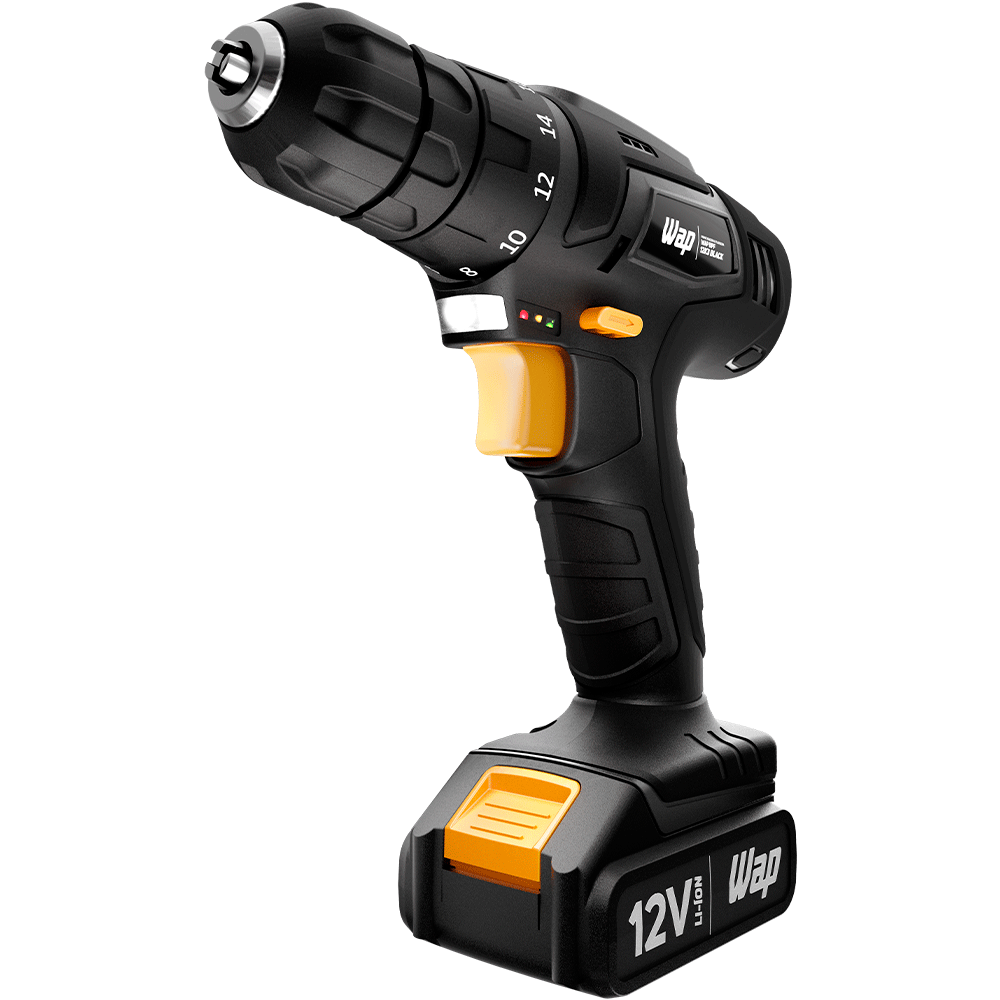 Parafusadeira e furadeira WAP BPF 12K3 Black