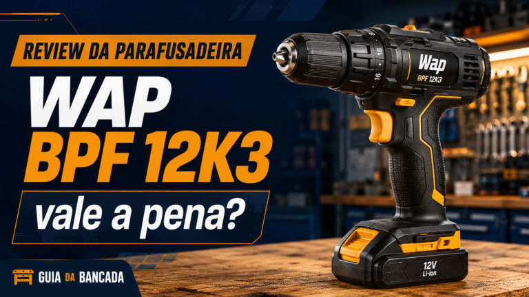 Review da parafusadeira WAP BPF 12K3 Black