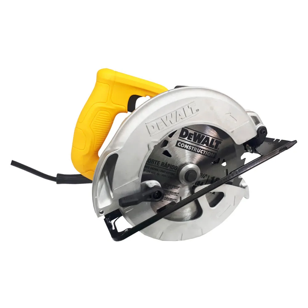 DeWalt DWE560 com disco de 184 mm e proteção metálica retrátil