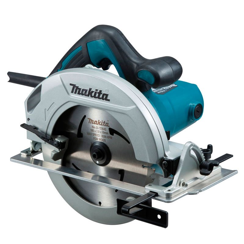Makita HS7600 com base de apoio e regulagem frontal de inclinação