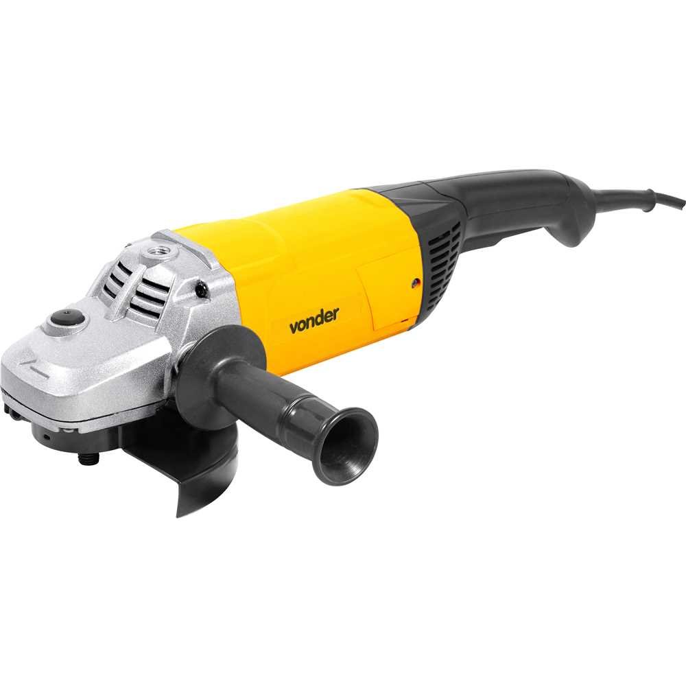 Esmerilhadeira Vonder EAV 2600 220 V com disco de 7 polegadas
