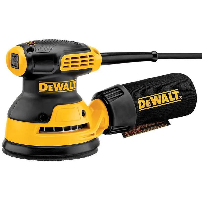 Lixadeira roto-orbital DeWalt DWE6421 com prato redondo de 125 mm